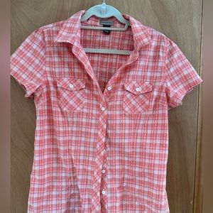 But & Bridle snap front western shirt. Size L.